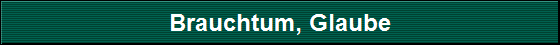 Brauchtum, Glaube